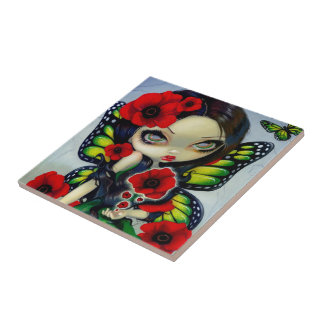 "Poppy Magic" Tile