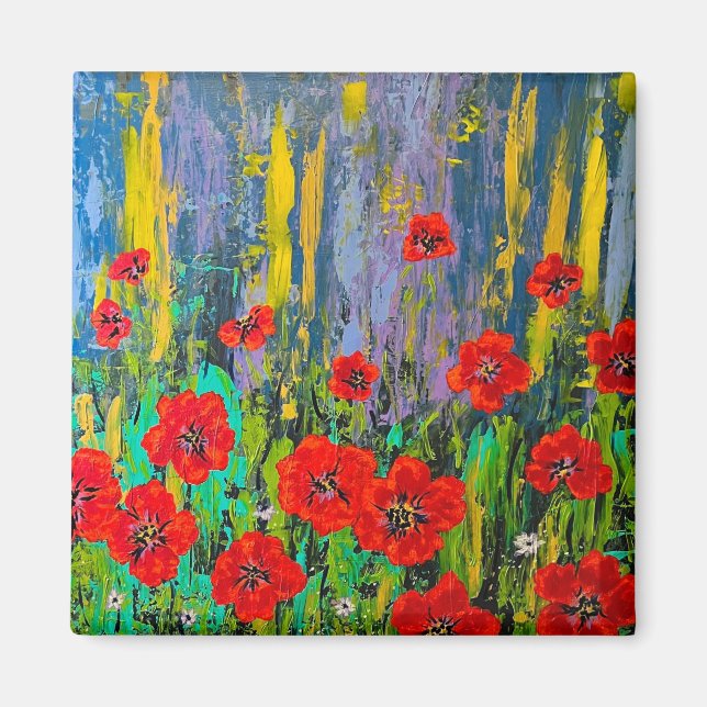 Poppy Magnet (Front)