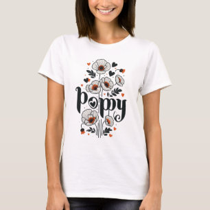 Poppy Name 1  T-Shirt