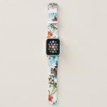 Poppy &amp; Nightingale: Floral Watercolor Apple Watch Band