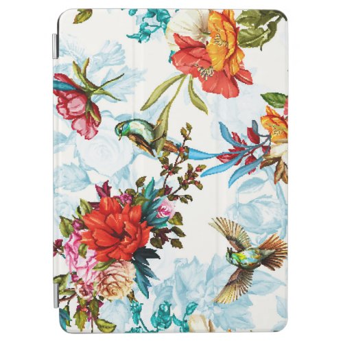 Poppy  Nightingale Floral Watercolor iPad Air Cover