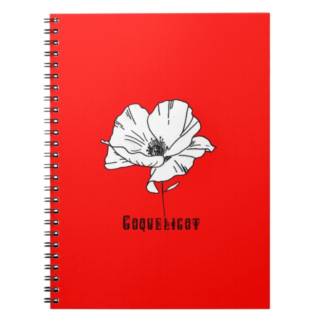 Poppy Notebook (Front)