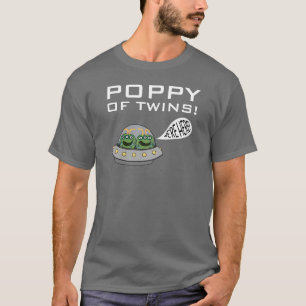 Poppy of Twins "We're Here!" T-Shirt