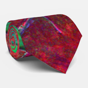”Poppy Opening” by Paul Buică Neck Tie