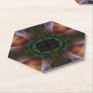 Poppy Paper Coaster