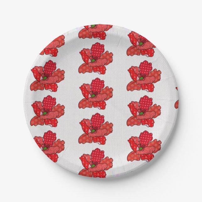 poppy paper plates (Front)