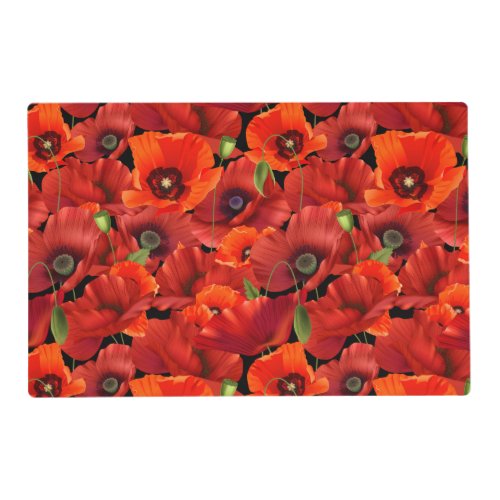 Poppy Placemat