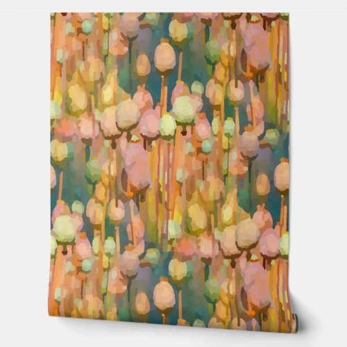 Poppy Pods Wallpaper Wallpaper