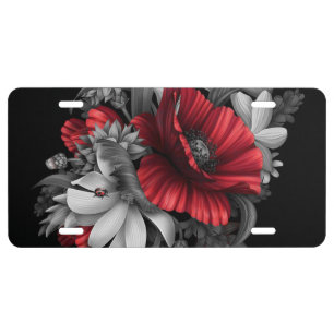 Poppy Pops License Plate