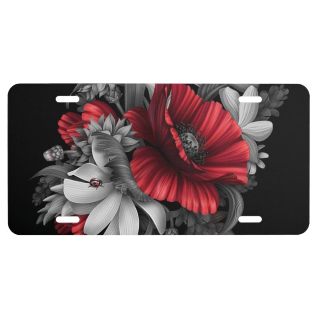 Poppy Pops License Plate (Front)