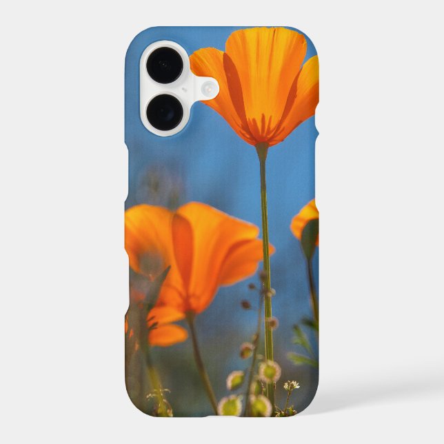 poppy power iphone case (Back)