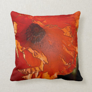Poppy Power, pillow