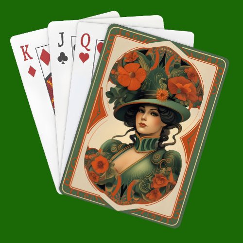 Poppy Seller Poker Cards