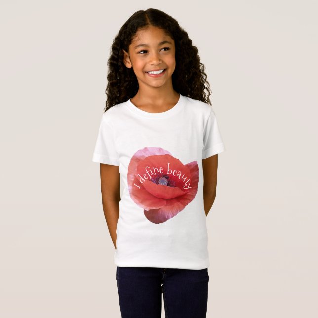 Poppy. text. T-Shirt (Front Full)