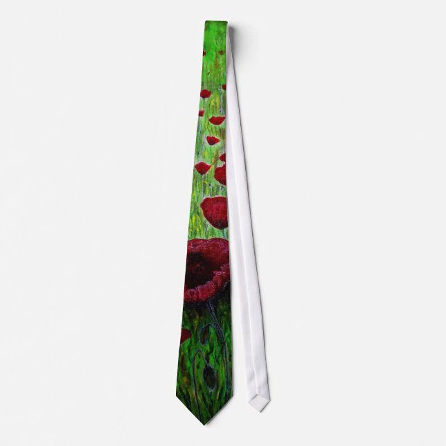 Poppy Tie... Neck Tie (Front)