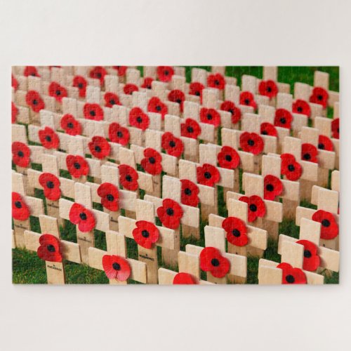 Poppy War Memorial Jigsaw Puzzle