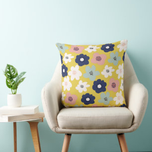 Poppy Warm 20x20 Throw Pillow