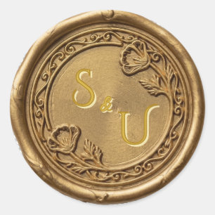 Poppy Wedding Wax Seal