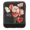 Poppy wild flower monogram