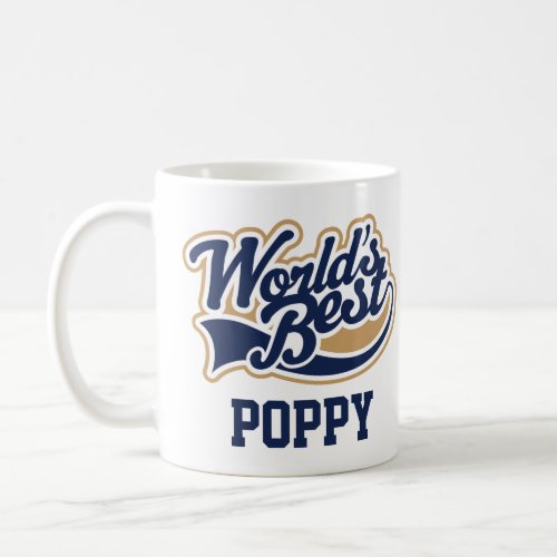 Poppy Worlds Best Grandfather Gift Coffee Mug