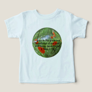 poppyball, ...grow in the grace and knowledge o... toddler t-shirt
