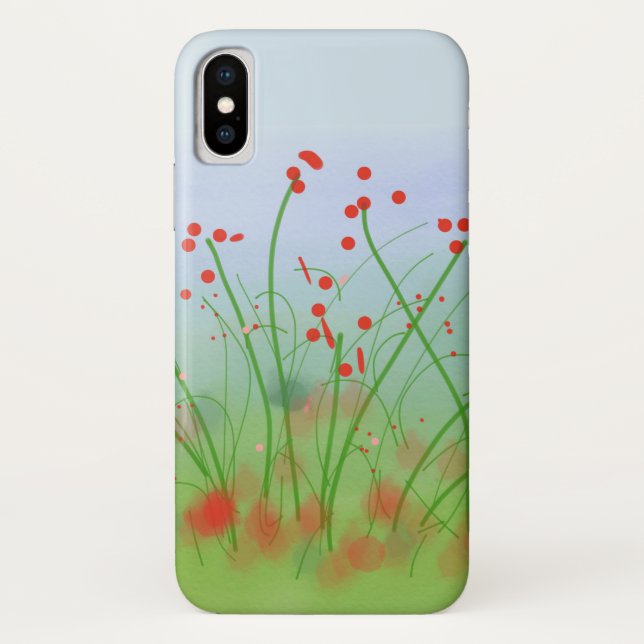 Poppyfield Case-Mate iPhone Case (Back)