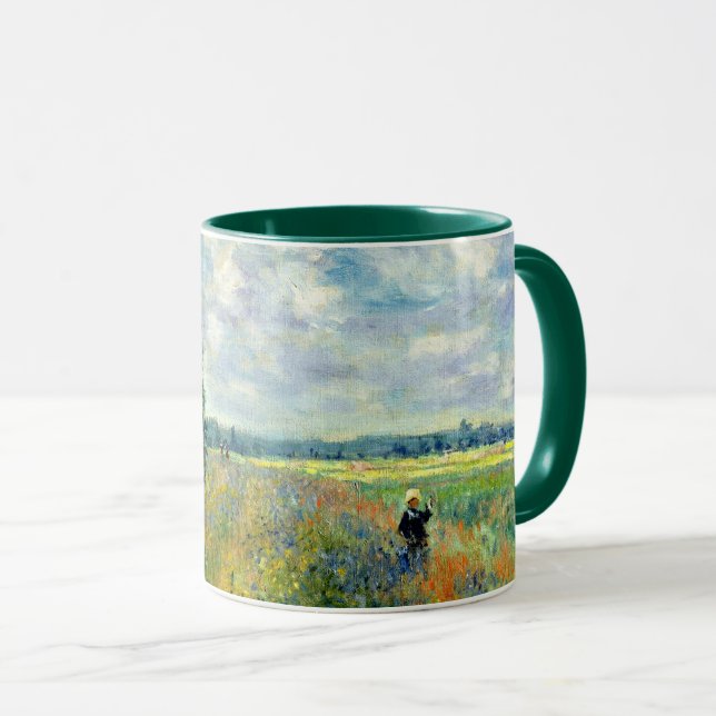 Poppyfield near Argenteuil by Monet Mug (Front Right)