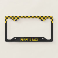Poppy's Taxi | Funny Custom Grandfather Nickname