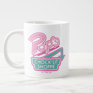 Pop's Chock'Lit Shoppe Pink Logo Giant Coffee Mug