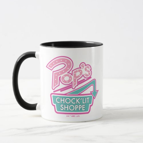 Pops ChockLit Shoppe Pink Logo Mug