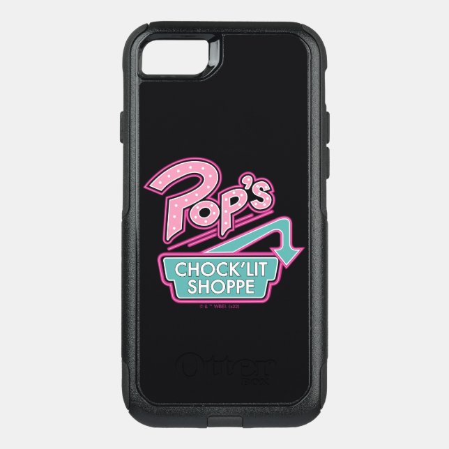 Pop's Chock'Lit Shoppe Pink Logo Otterbox iPhone Case (Back)