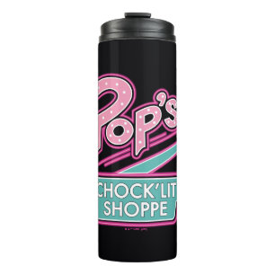 Pop's Chock'Lit Shoppe Pink Logo Thermal Tumbler