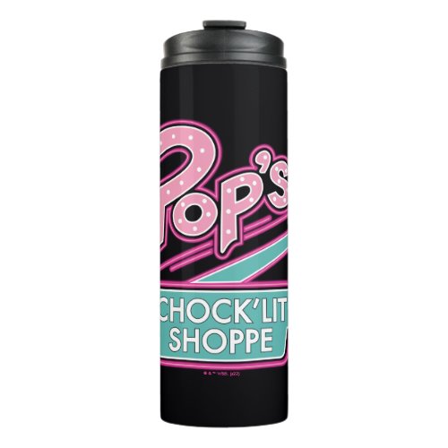 Pops ChockLit Shoppe Pink Logo Thermal Tumbler