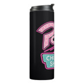 Pop's Chock'Lit Shoppe Pink Logo Thermal Tumbler (Rotated Left)