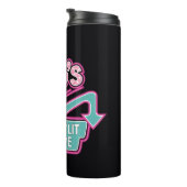 Pop's Chock'Lit Shoppe Pink Logo Thermal Tumbler (Rotated Right)