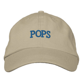 POPS EMBROIDERED BASEBALL CAP
