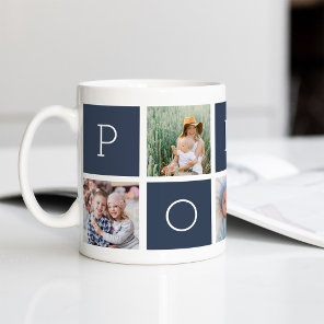 Pops | Grandfather 5 Photo Collage Coffee Mug