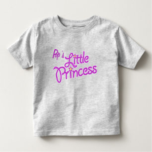 Pop's Little Princess graphic girl pink top