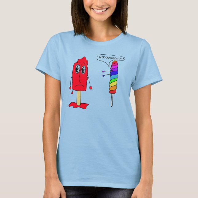 popsicle and lollipop T-Shirt (Front)