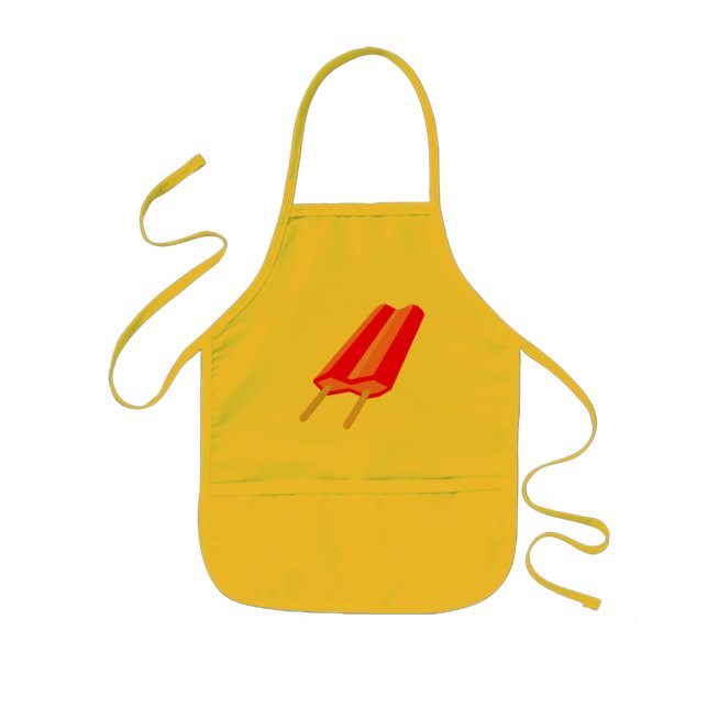 Popsicle Apron - Cherry (Front)