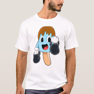 Popsicle at Strength training with Dumbbells T-Shirt