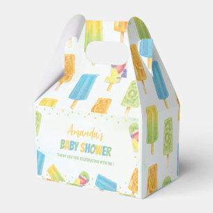 Popsicle Baby Shower Ice Cream Summer Party Favor Boxes
