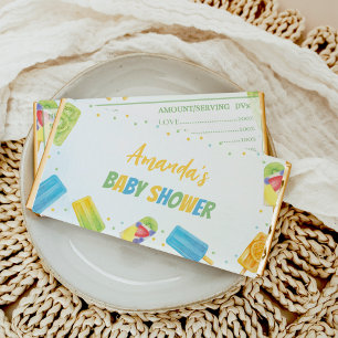 Popsicle Baby Shower Ice Cream Summer Party Hershey Bar Favors