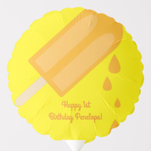 Popsicle Birthday Party Balloon
