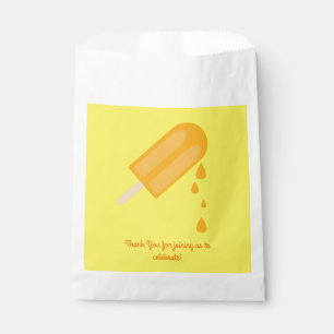 Popsicle Birthday Party Favor Bag