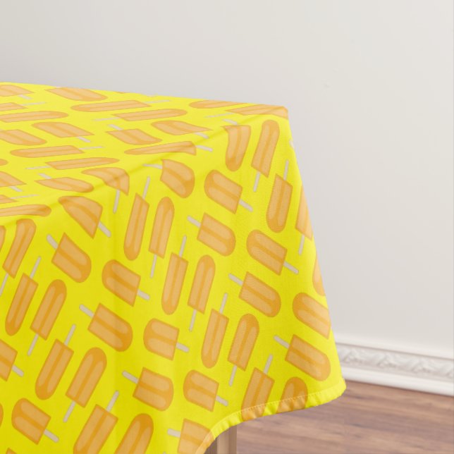 Popsicle Birthday Party Tablecloth (In Situ)