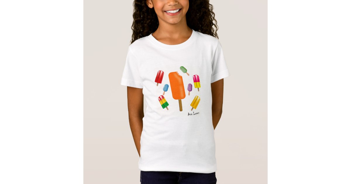 Cute Spring and Summer Popsicle Shirt Fun Popsicle Shirt 