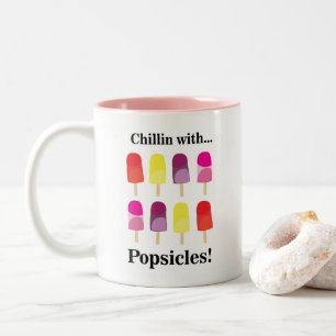 Popsicle Colorful Summer Two-Tone Coffee Mug
