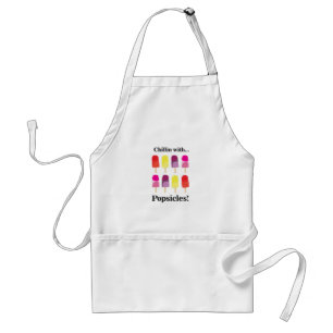 Popsicle Colorful Sweet Summer Adult Apron