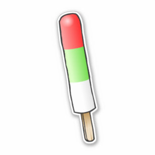 Popsicle Custom-Cut Vinyl Sticker